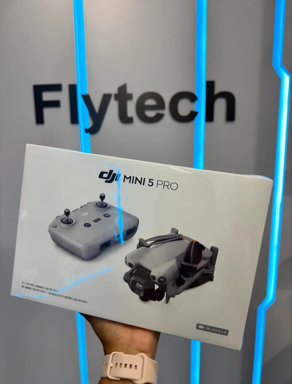 Drone DJI Mini 5 Pro Fly More Combo Originais Lacrados Nota Fiscal Loja Física