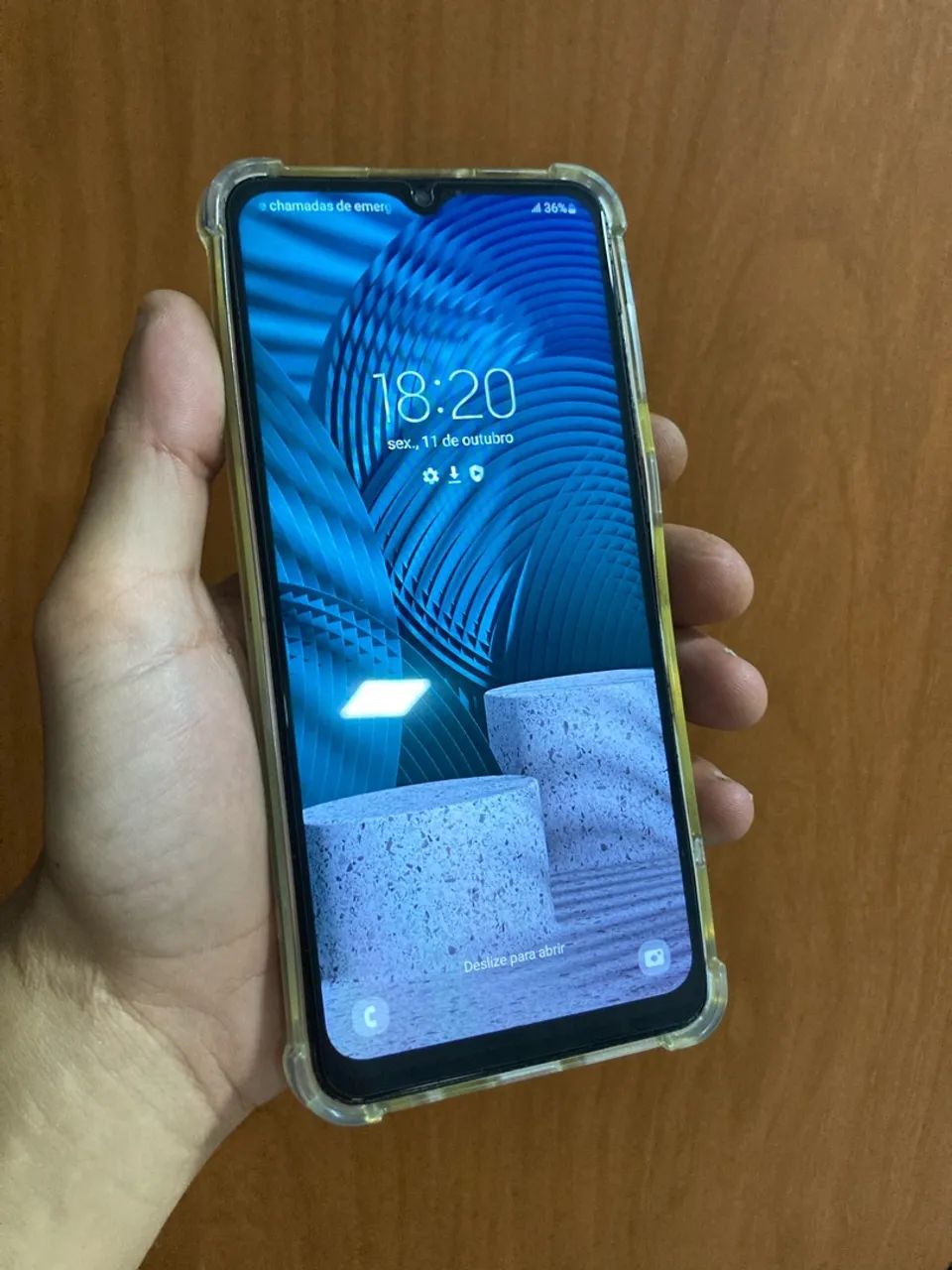 celular A12 - 64GB (Capinha + película) - Foto 2
