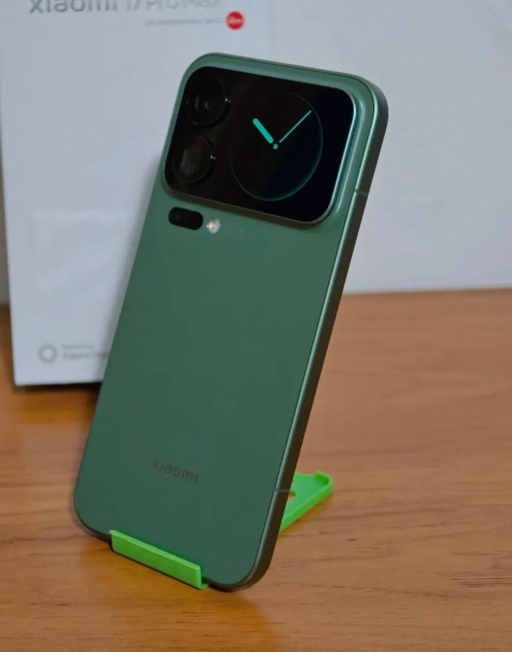 Xiaomi 17 Pro Max verde 512GB completo com Rom global  - Foto 2