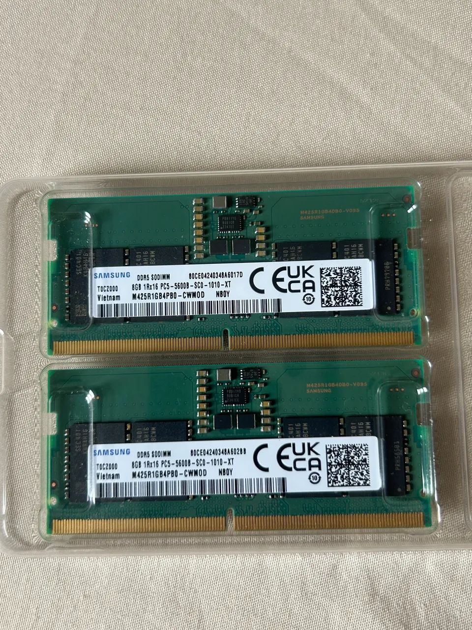 Memoria RAM DDR5 5600Mhz 2x 8 GB Samsung SODIMM - Memória RAM