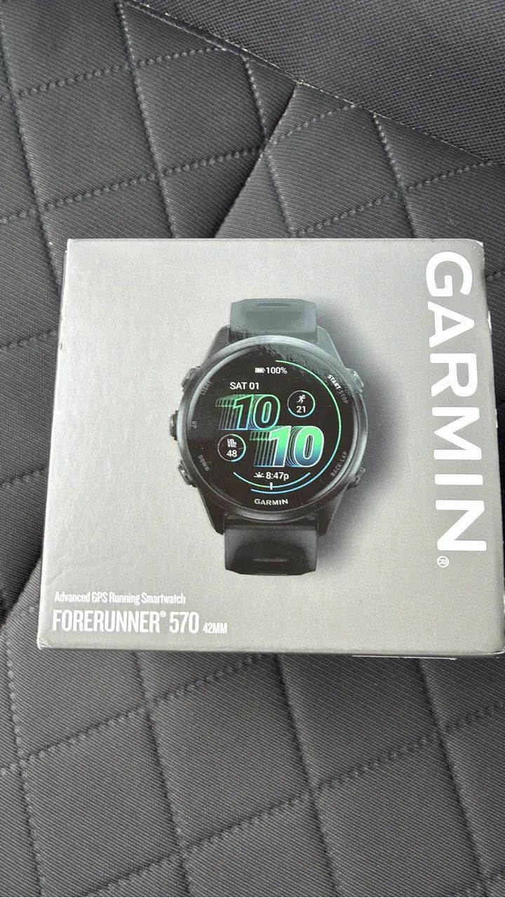 Vendo Garmin 570 Forerunner 42mm NOVO