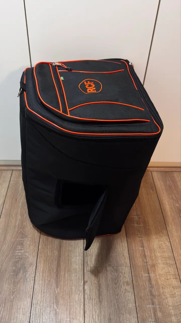 Bag Capa Para Caixa 12? Rcf Art 912a Acolchoado Super Luxo Lar - Foto 2