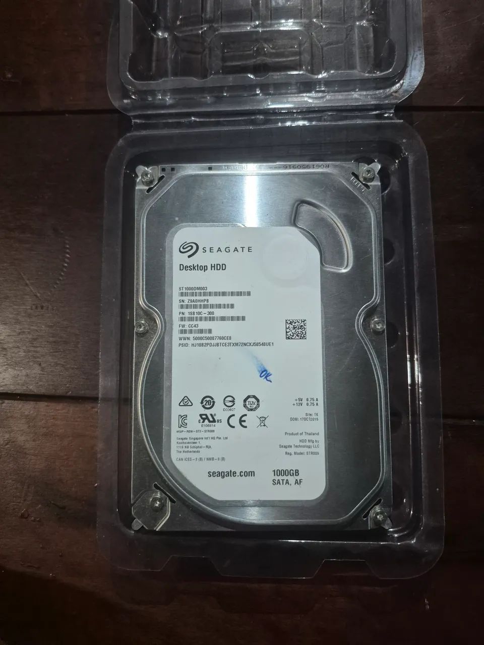 HDD DESKTOP SEAGATE 1TB