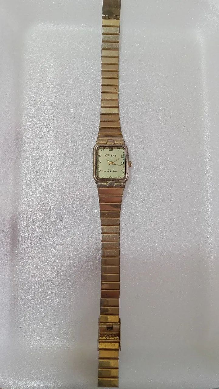 relógio de pulso feminino vintage da Orient 3 estrelas - Foto 2