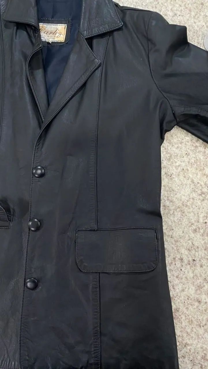 Blazer de Couro Legítimo  - Foto 5