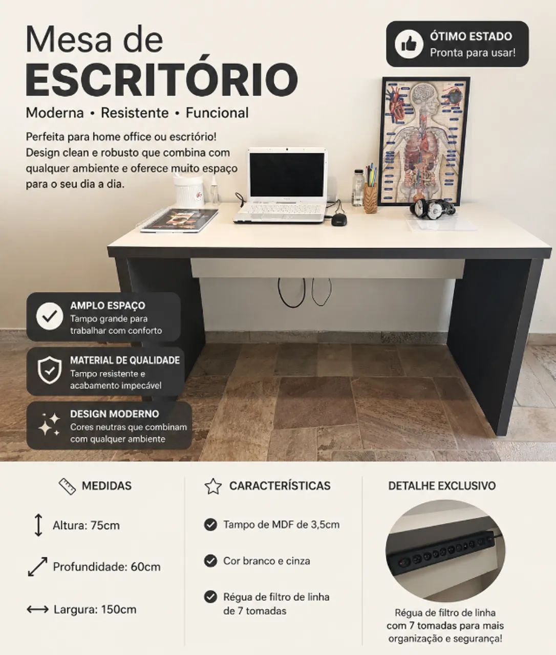 Mesa de escritório