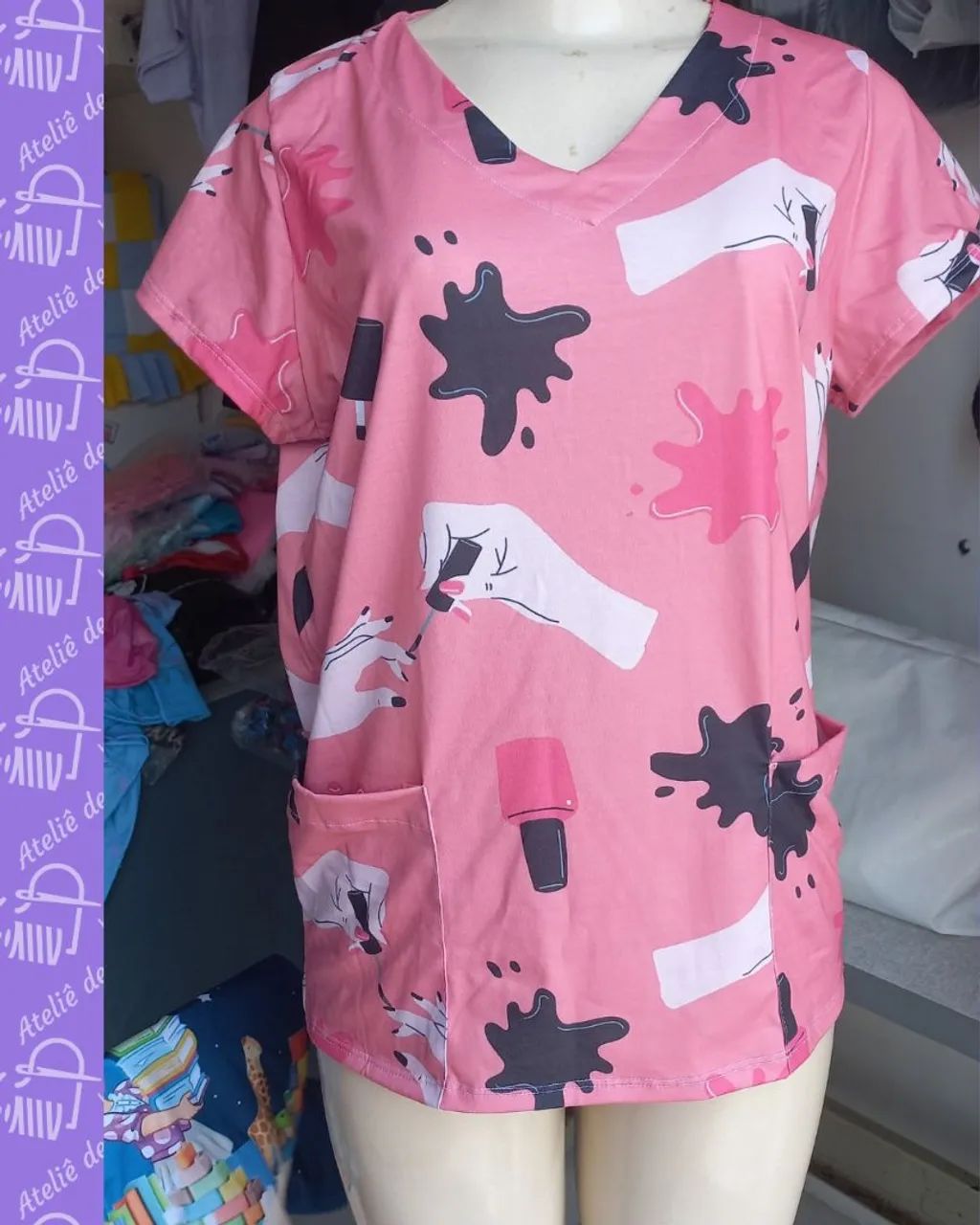 Scrub profissões  - Foto 3