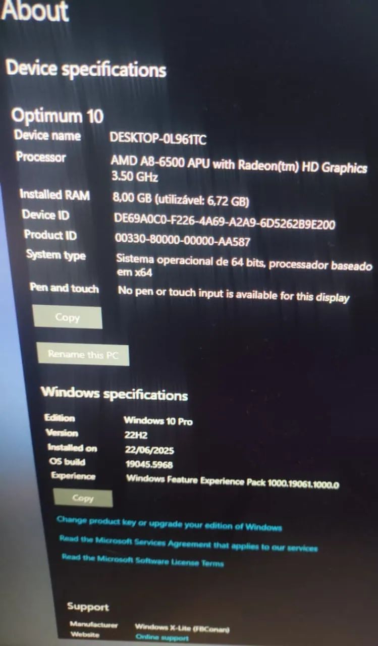? PC COMPLETO AMD A8-6500 + MONITOR ESTUDOS. - Foto 2
