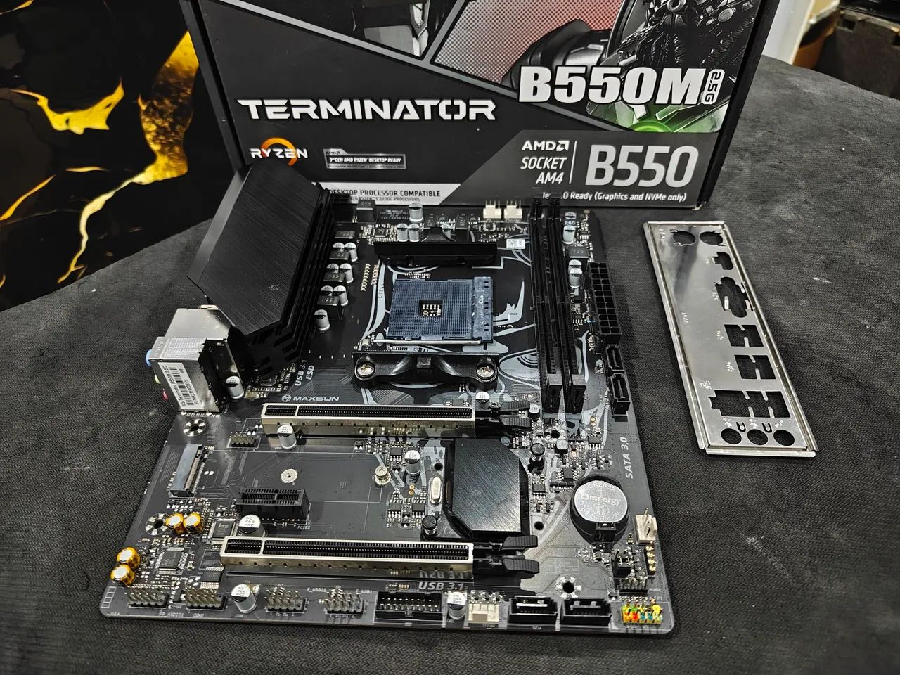 Placa mãe MAXSUN B550m