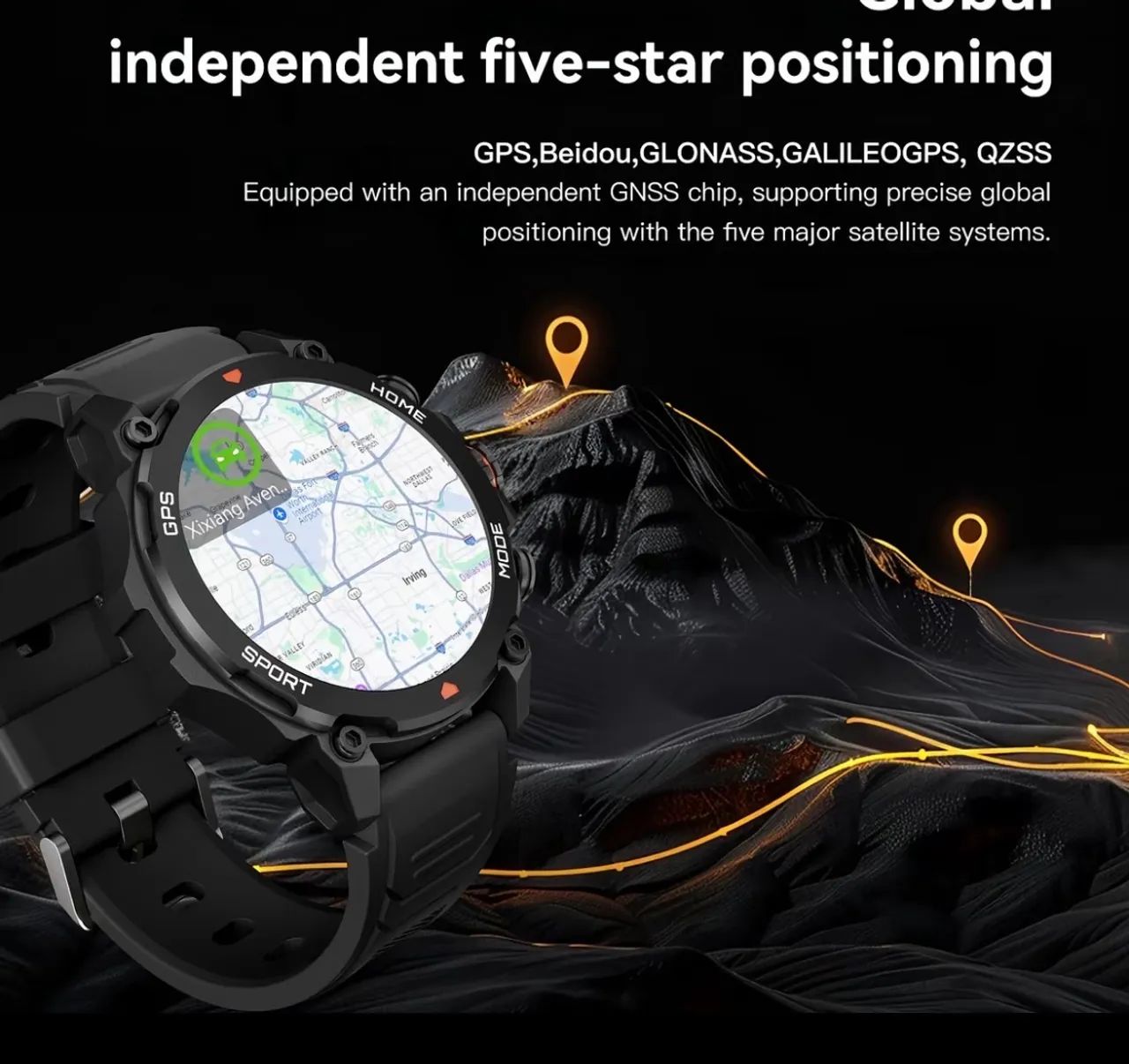 smartwhat com gps integrado compatível com strava  - Foto 5
