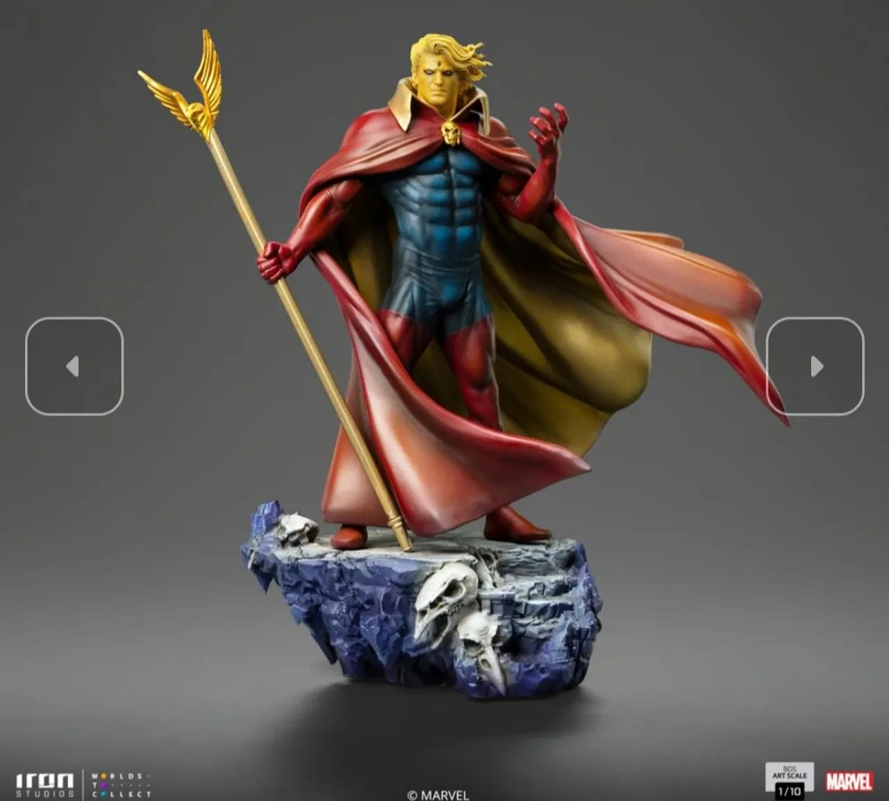 Adam Warlock Infinity Gauntlet Iron Studios - Foto 3