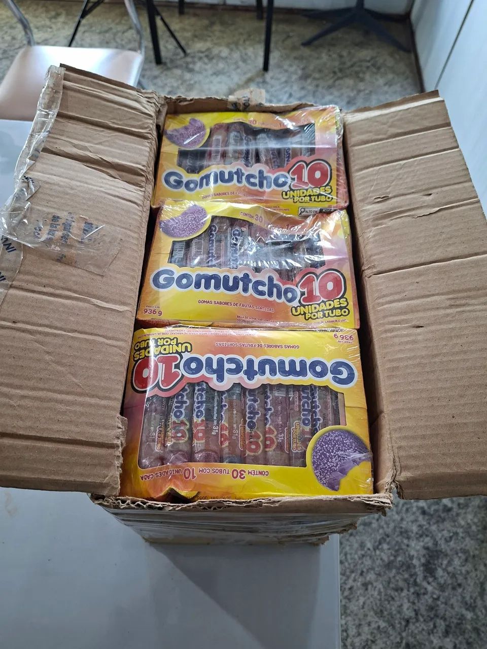 Gomutcho (Yogurt/Frutas sortidas) 28 caixas - Oferta - Foto 5