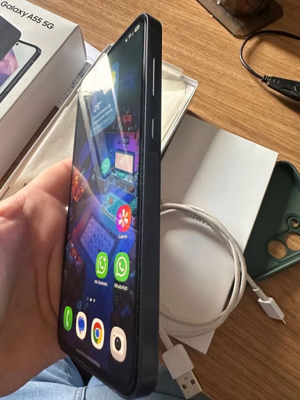Samsung Galaxy A55 impecável - Foto 4