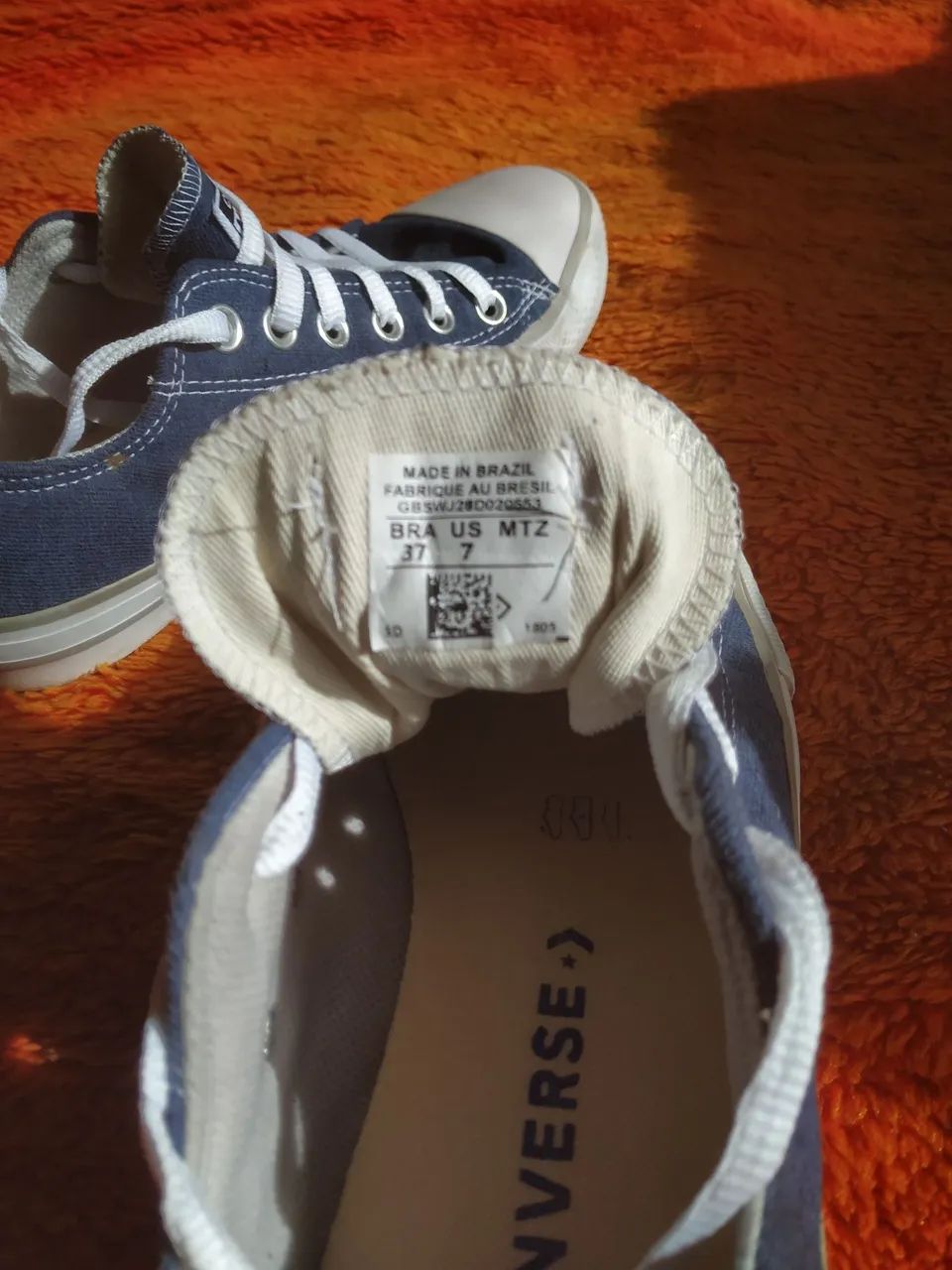Tênis All Star azul - Foto 2