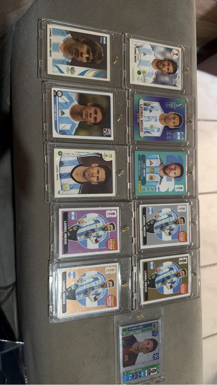Figurinhas Messi