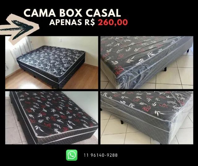cama box casal (promoção)