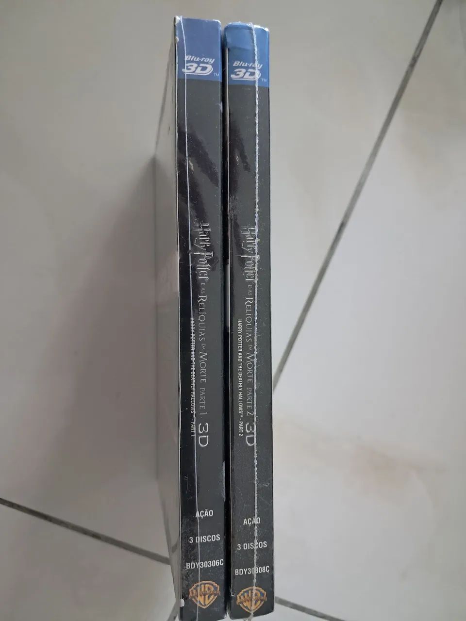 Harry Potter e As Reliquias da Morte parte 1 e 2 - Blu-Ray 3D + Blu-Ray  - Foto 3