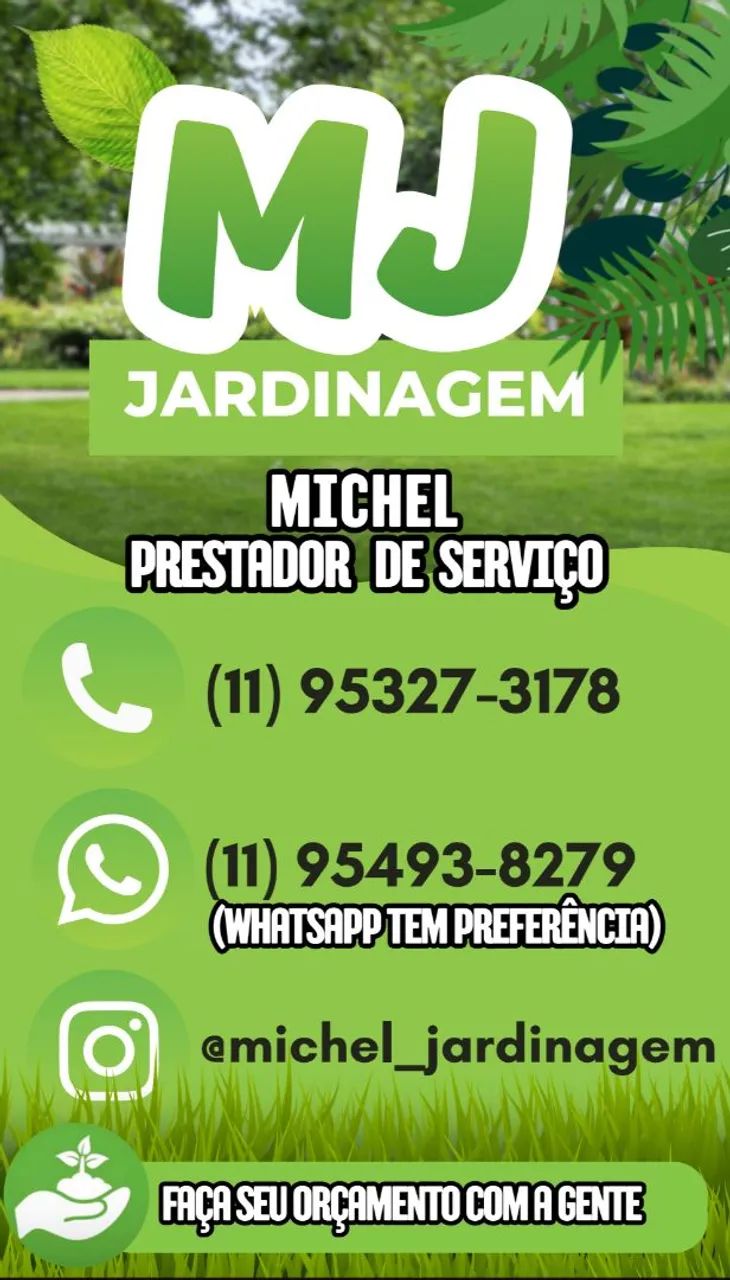 Serviço de jardinagem 