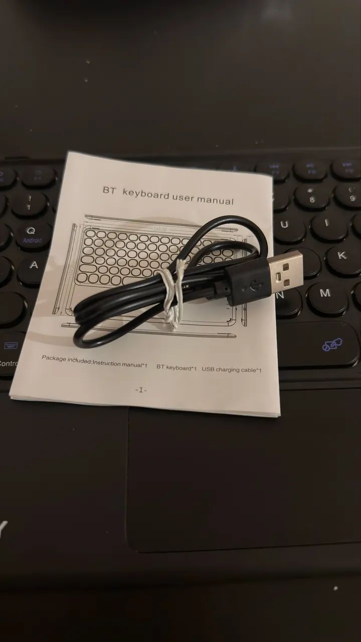 Teclado Bluetooth Touchpad (Victory VT-120) - Foto 4