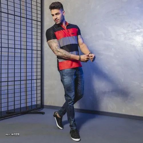 Calça jeans masculina azul - Foto 2