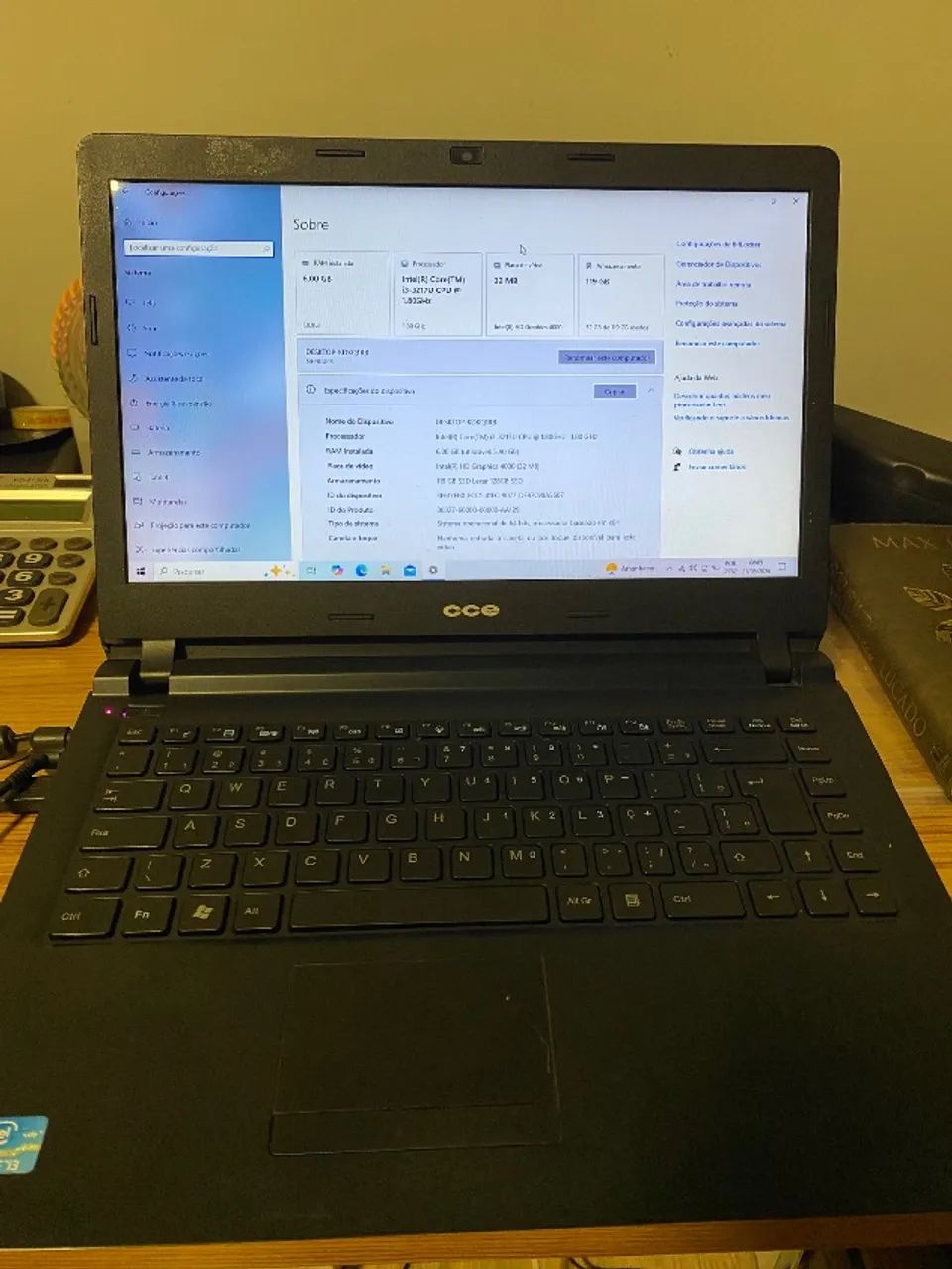 Notebook core i3 6mb ram sad 120GB - Foto 4