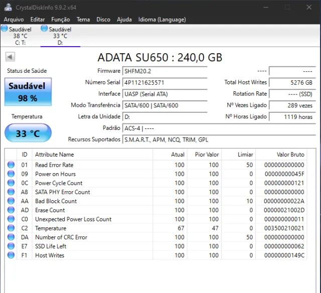 SSD ADATA SU650 240GB SATA 2.5" - Foto 3
