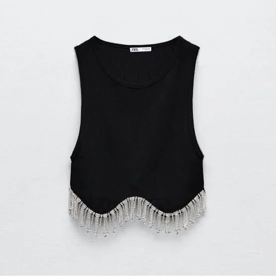 Top brilhos Zara