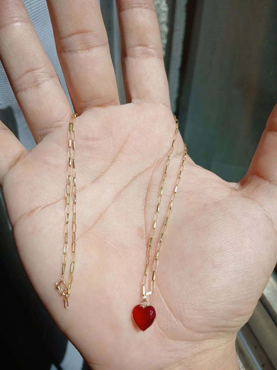 Cordão de ouro tijolinho 1 grama - Foto 3
