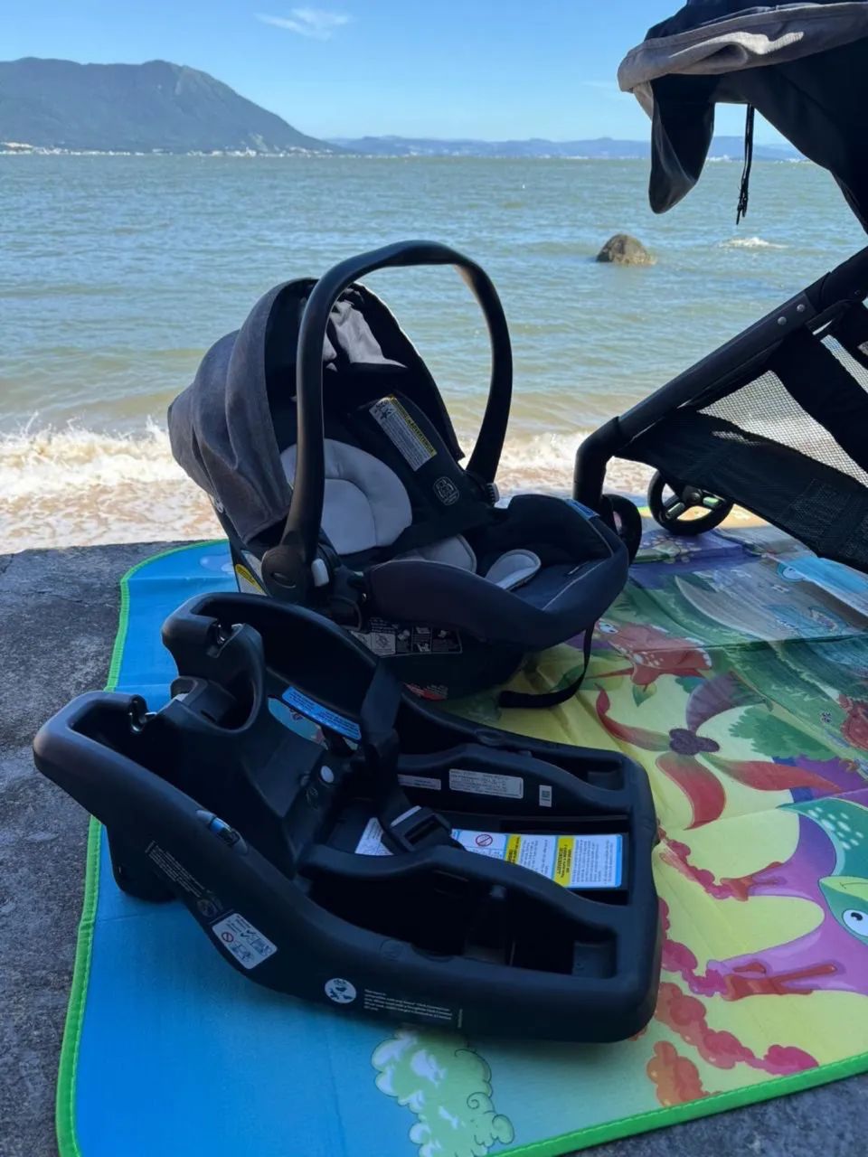 Travel System Graco Modes Closer 3 em 1 Carrinho + Bebê Conforto + Base - Foto 5