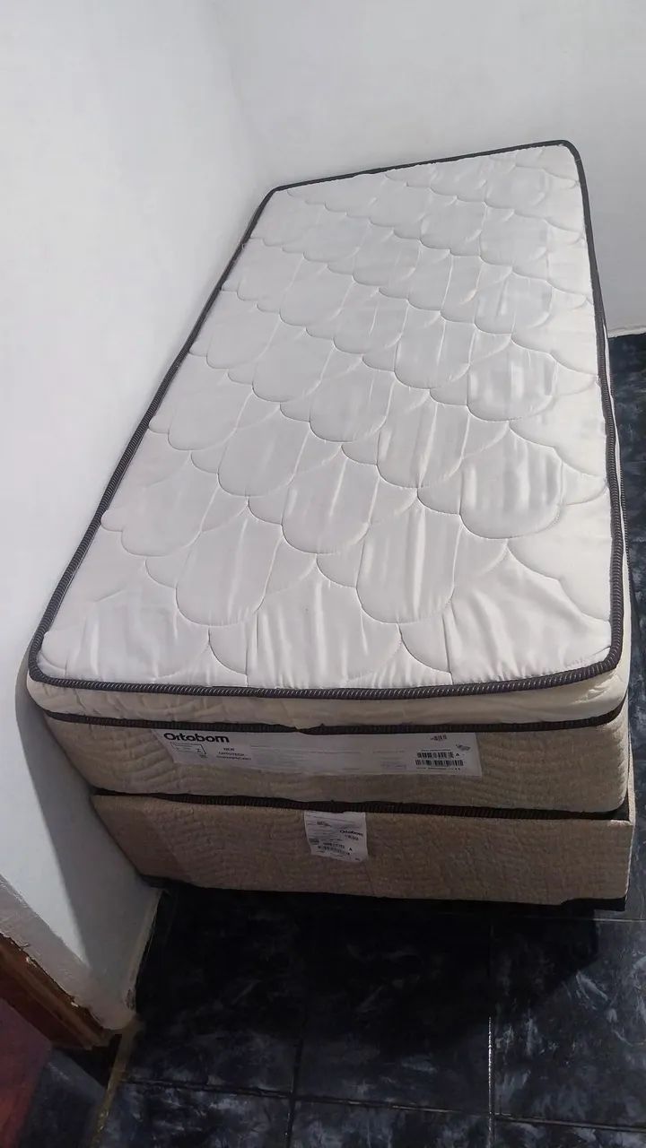 Cama de solteiro Box Ortobom  - Foto 5