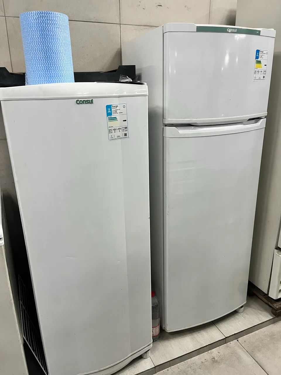 Geladeira Consul Duplex 2 Portas com Freezer - Funcionando