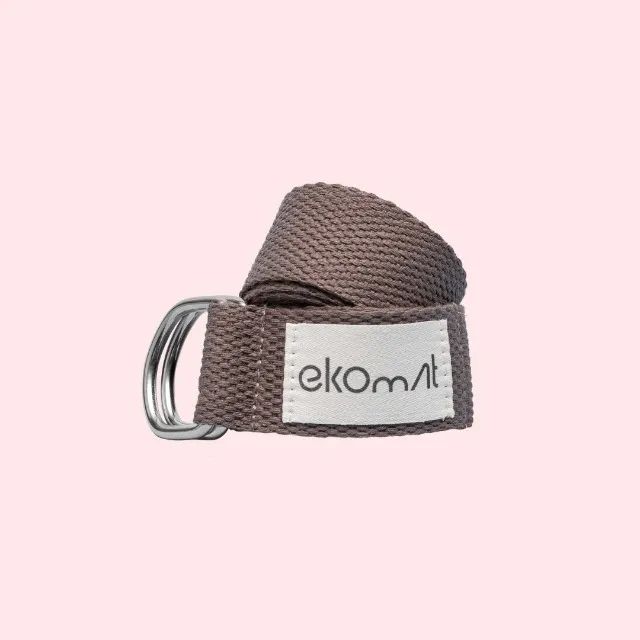 Kit Yoga Ekomat PRO 4mm com 2 blocos, alça e cinto - Foto 4