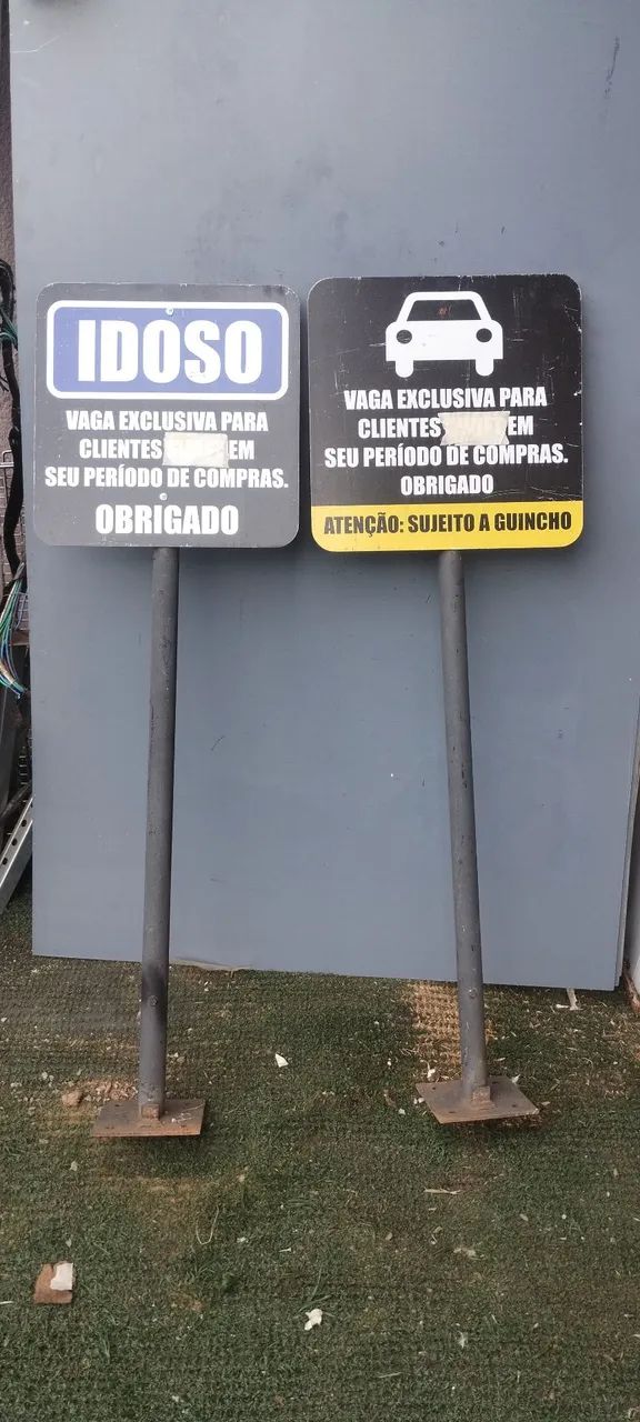Placa de estacionamento  - Foto 2