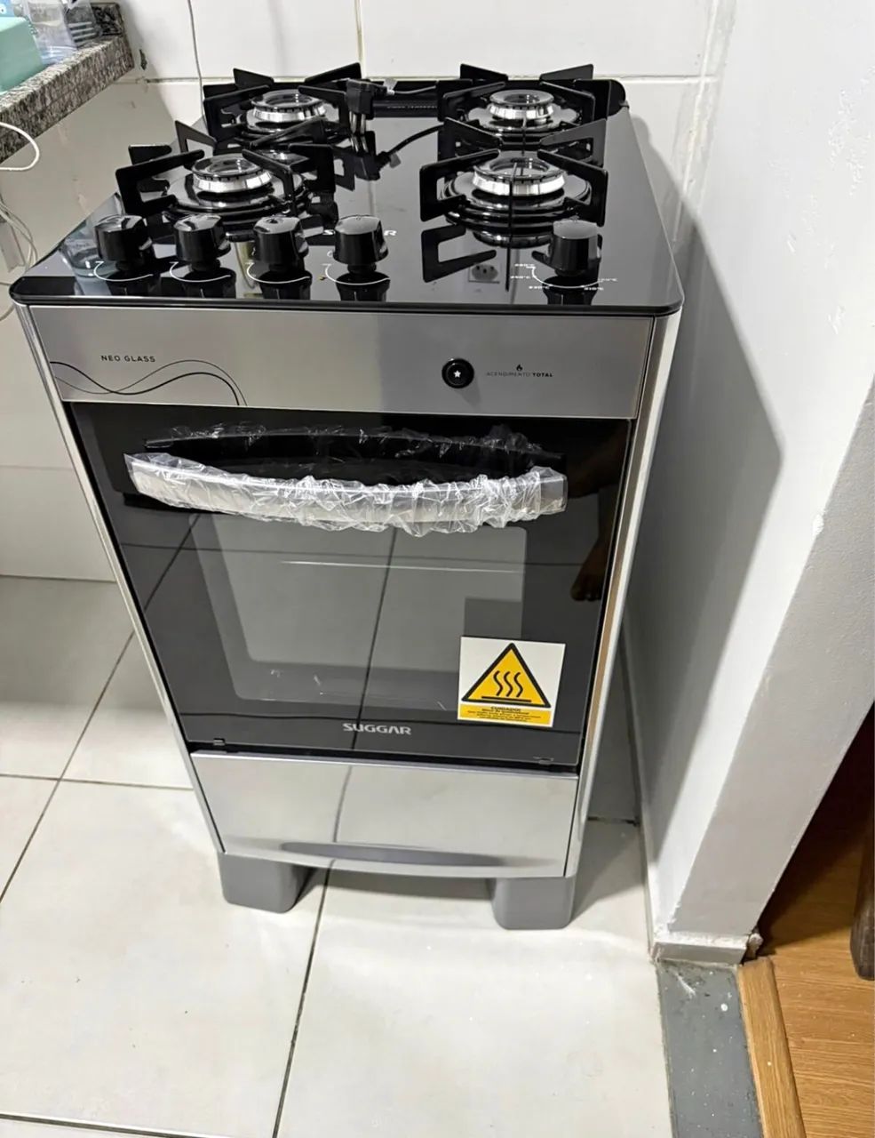 Fogão inox suggar 