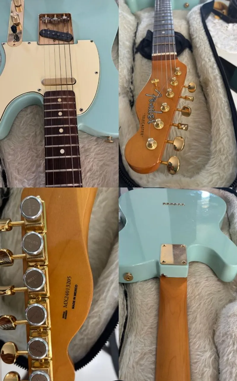 Guitarra Seizi Katana Venom HH Titanium - c/ bag original