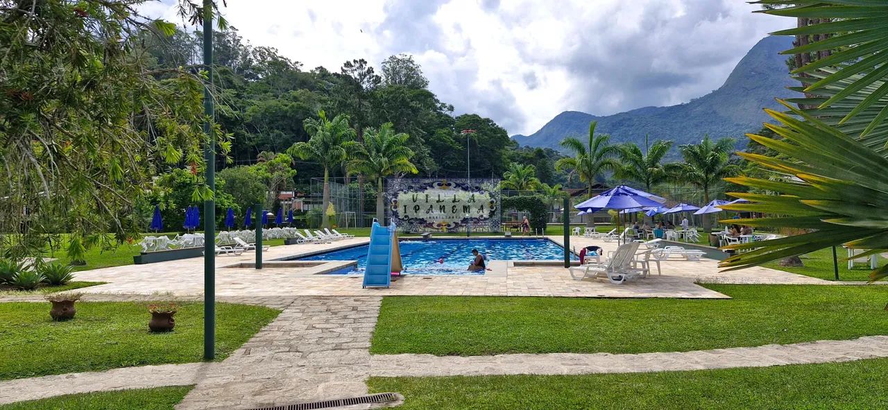 TERESÓPOLIS CONDOMÍNIO CLUBE FAZENDA DA PAZ 2 APARTAMENTOS MOBILIADOS NA MANSÃO SEDE PORTE - Foto 2