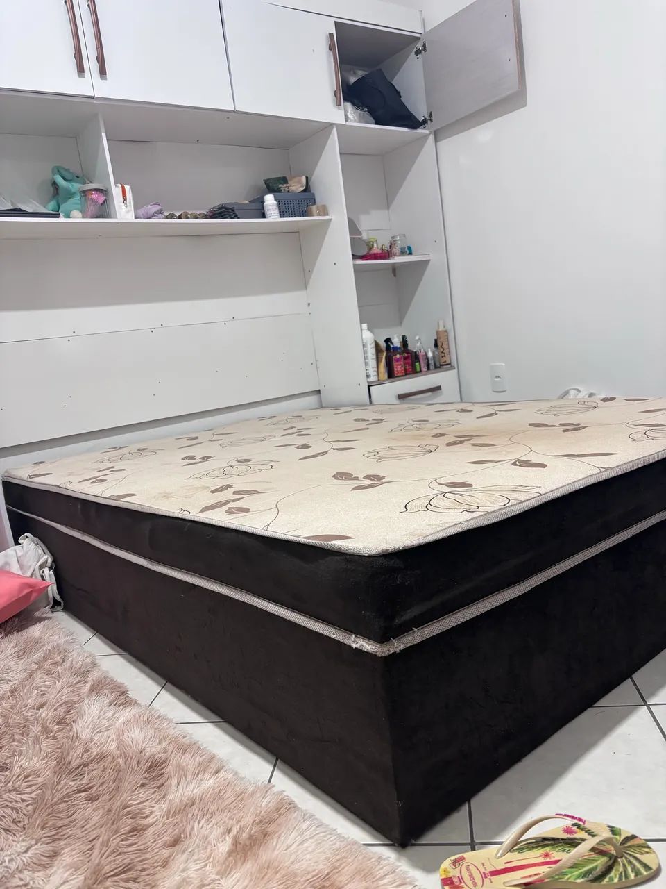 Cama Box Casal Completa (Base + Colchão) - Foto 3