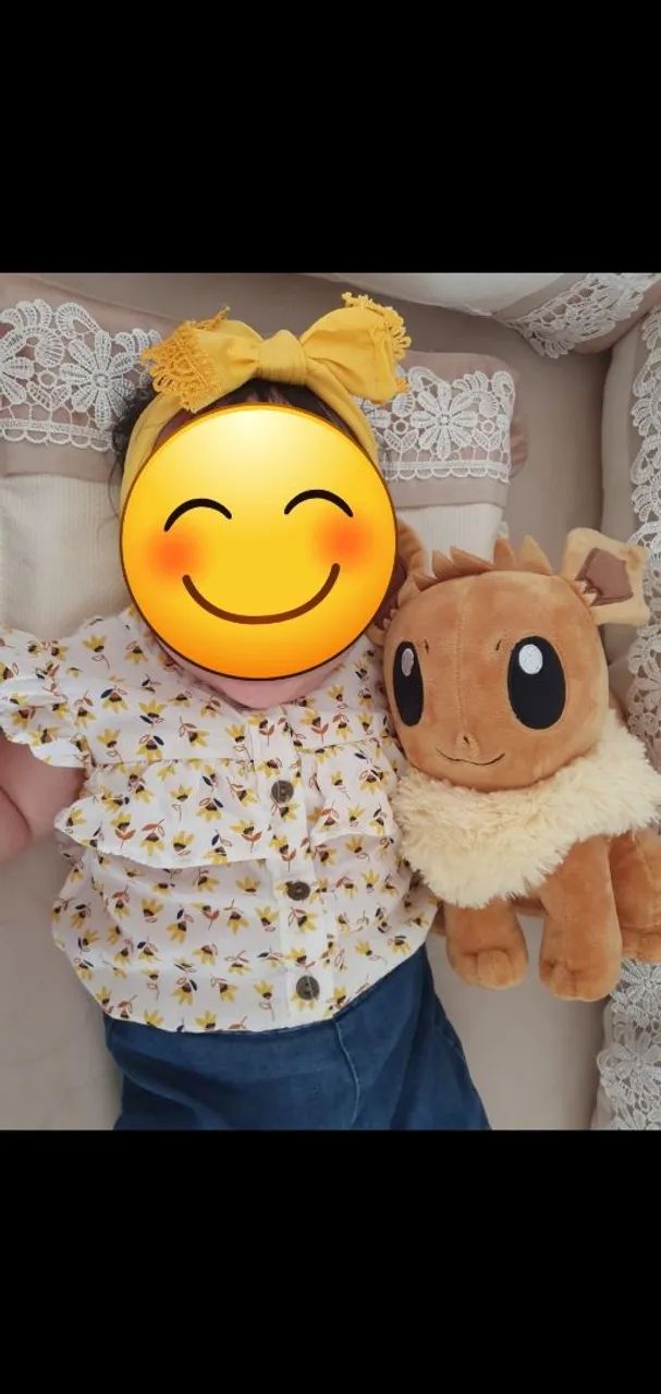 Kit berço nude bege palha com cetim lindo! - Foto 5