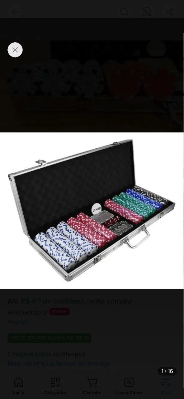 Maleta de poker 