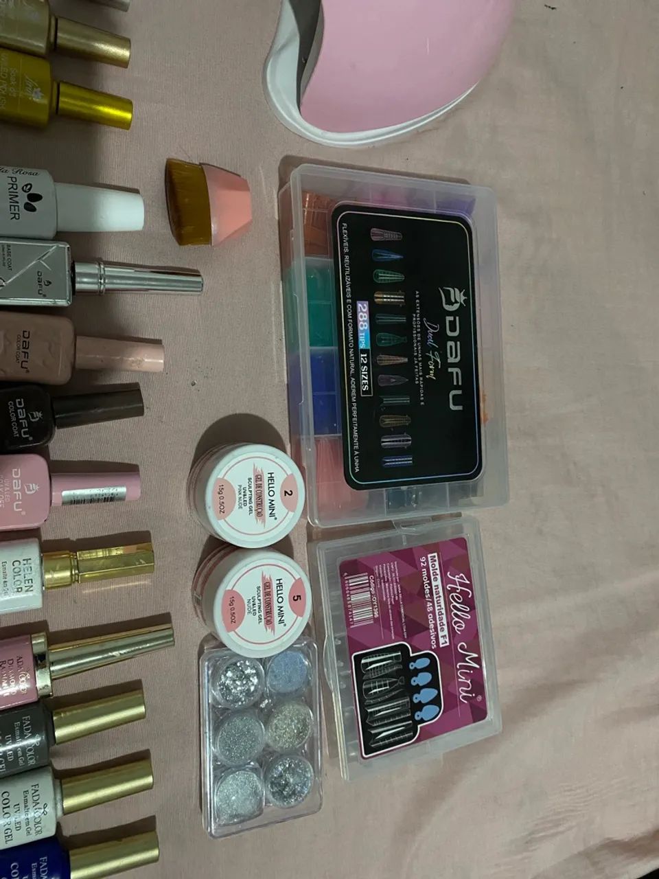 kit de unha em gel completo  - Foto 4