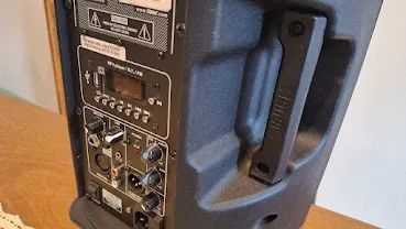 Kit 2 caixas amplificadas Staner SR110A c/ tripé original - Foto 3