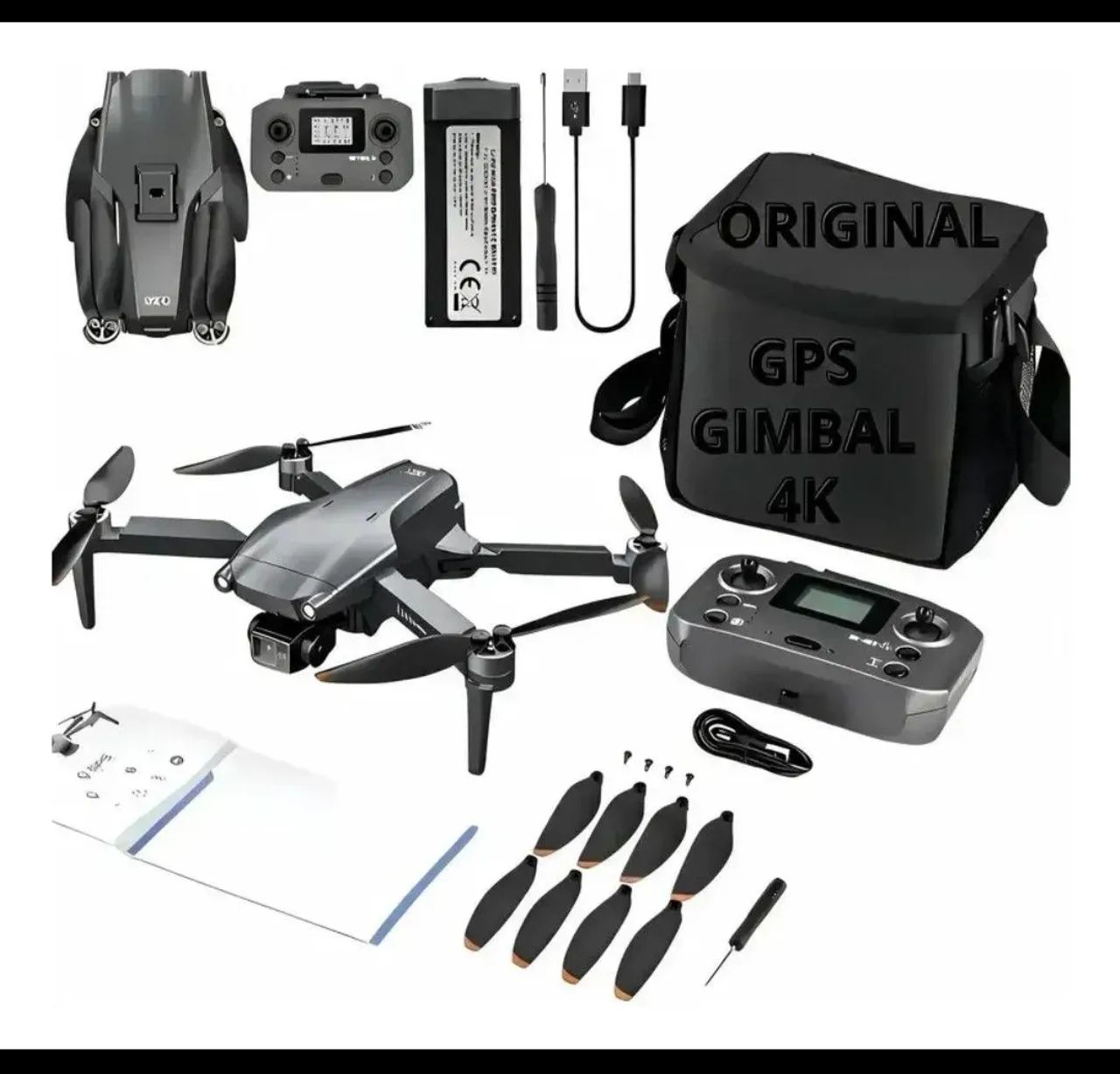 Drone L600 pro max novo lacrado - Foto 4