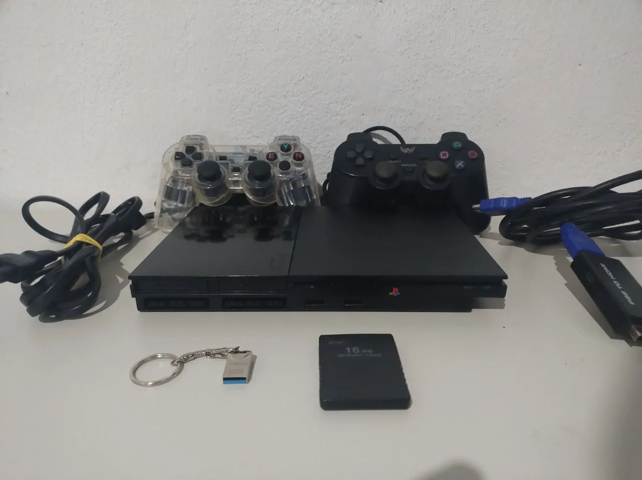 Playstation 2 com memorycard e pendrive. - Foto 2