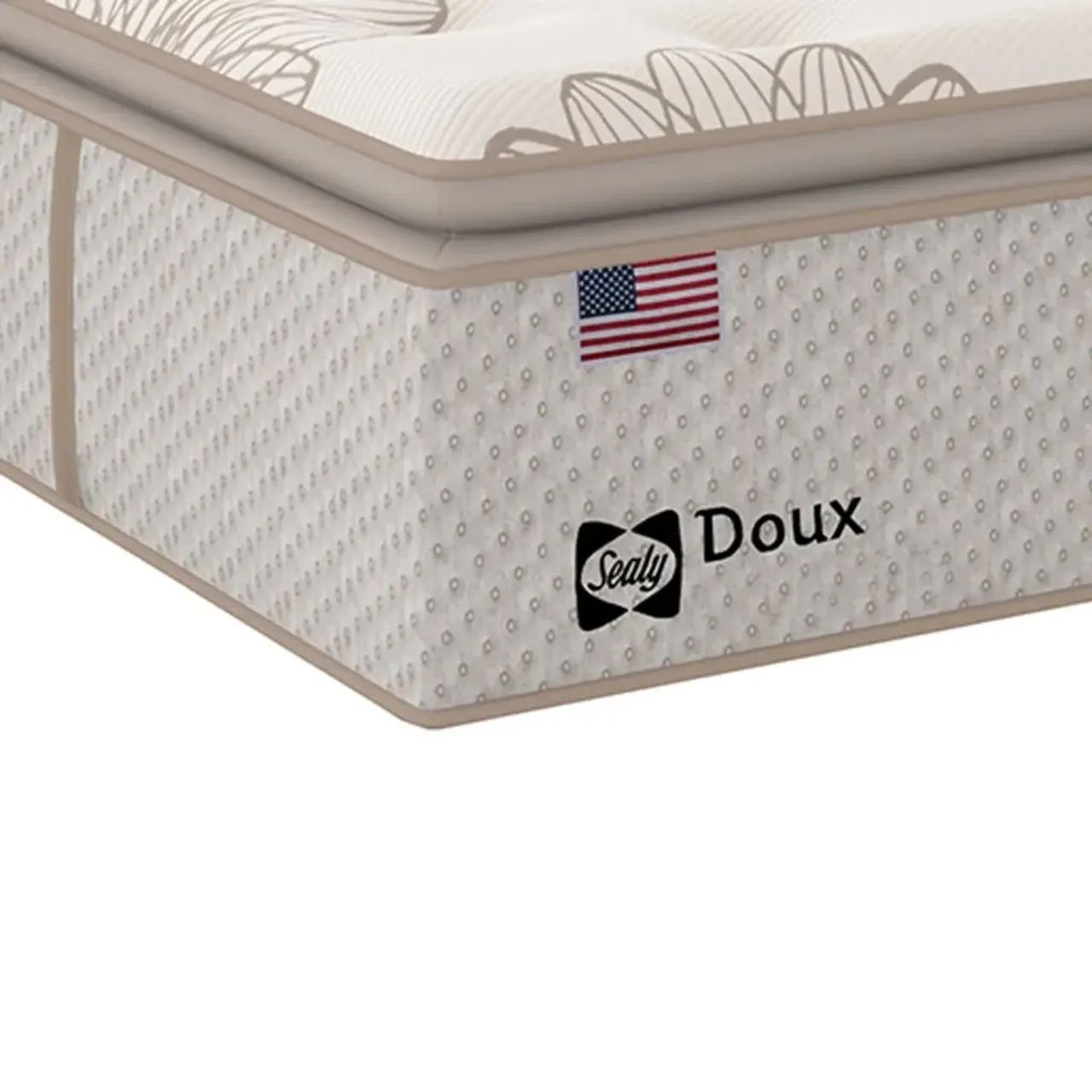 Colchão Doux King Molas Lfk 36x203x193cm Sealy _ pronta entrega  - Foto 3