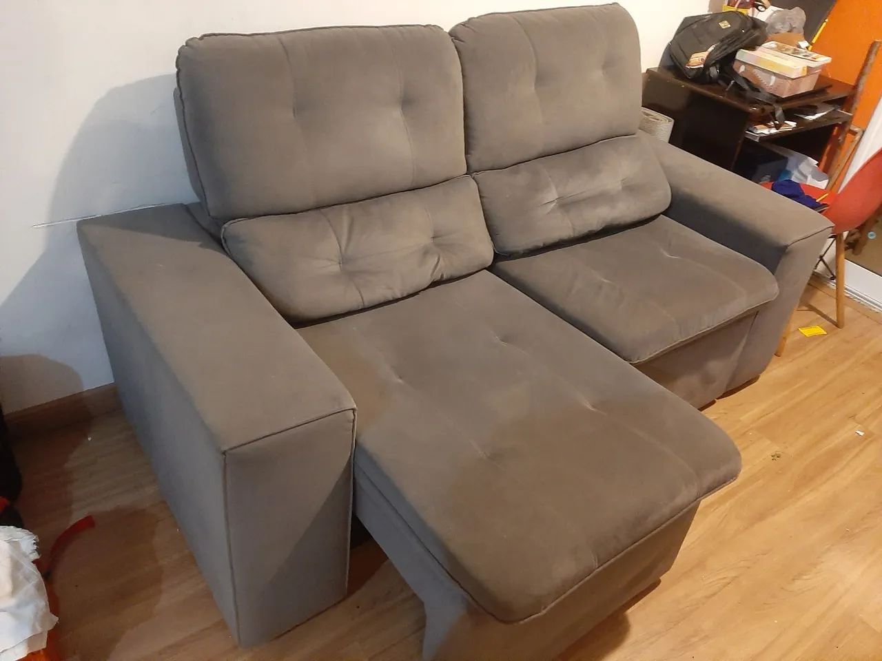 Sofá articulado dois lugares super confortável e em ótimo estado. - Foto 4