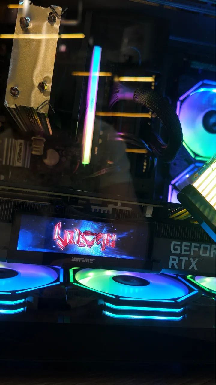 RTX 3080 IGAME VULKAN LCD PERSONALIZÁVEL  - Foto 2