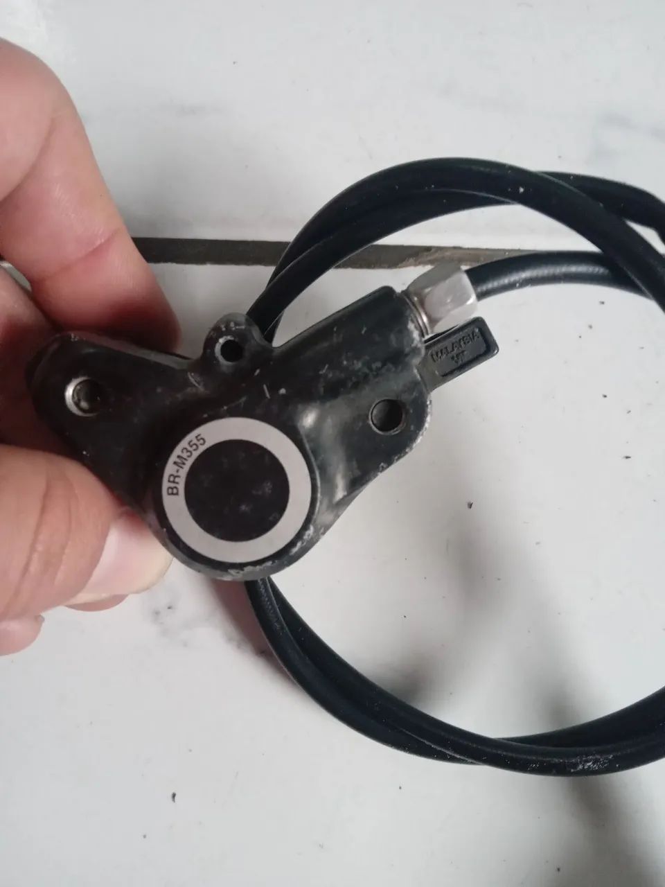 Freio hidráulico shimano M-355 com sangria feita  - Foto 2
