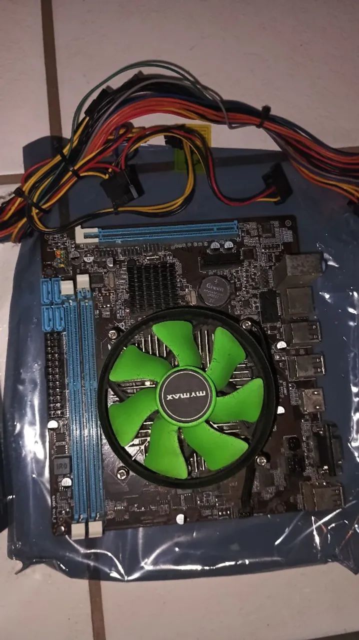 KIT FONTE + PROCESSADOR I5 650