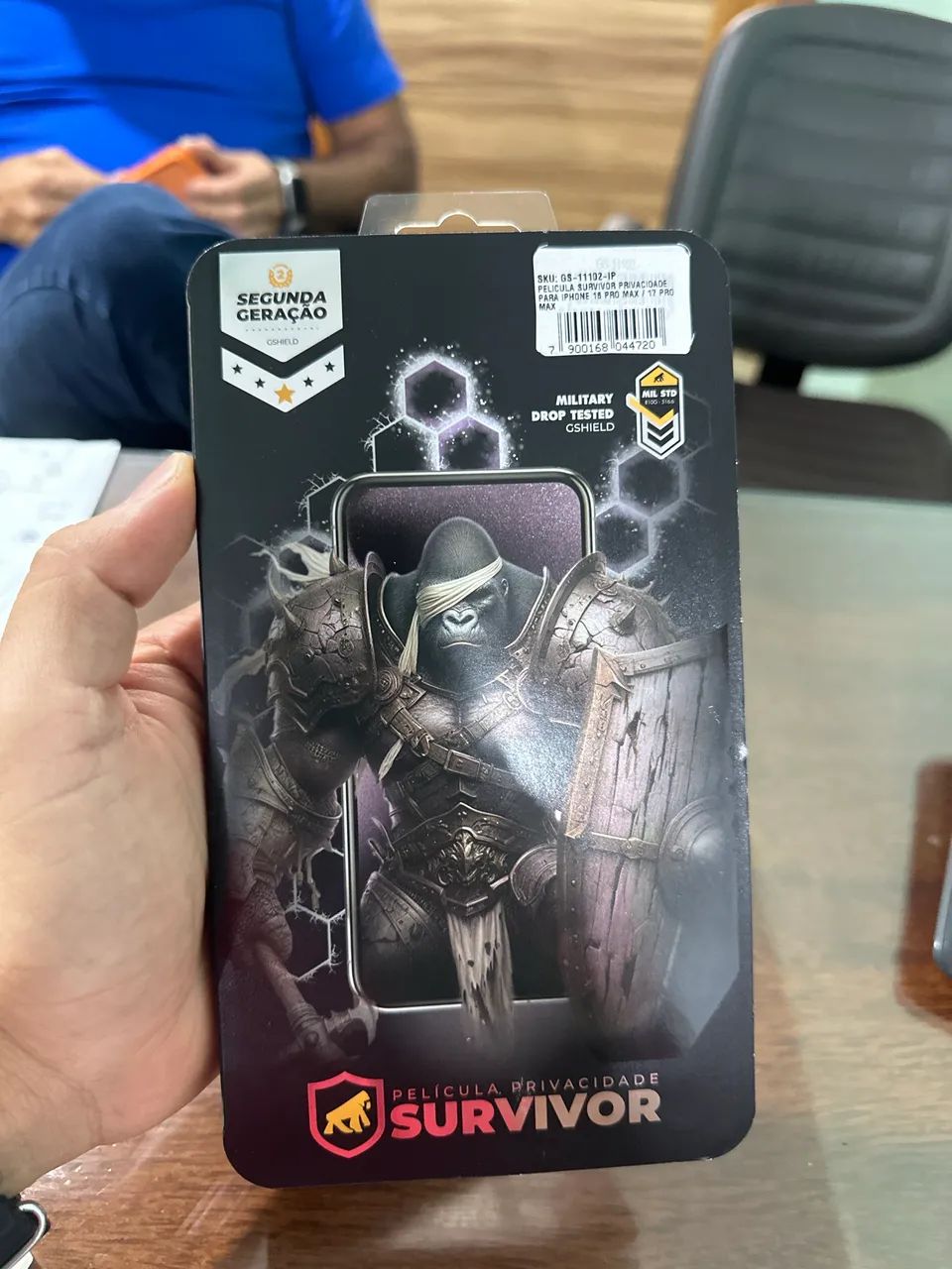 Película de Privacidade Survivor Gshield para iPhone 