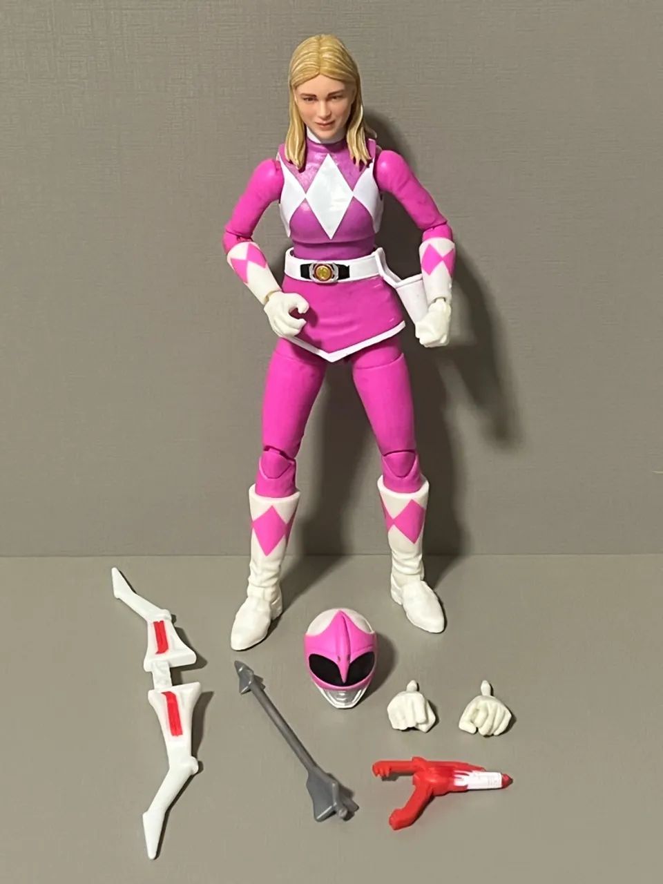 Power Ranger Rosa Lightning Collection - Original e rara